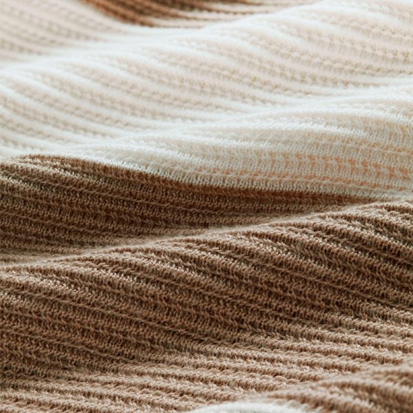 Knitted Striped Rugby Shirt