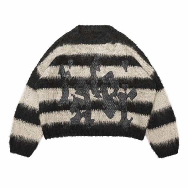 Gothic Fuzzy Mohair Sweater