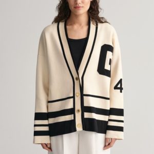 Varsity Cardigan Sweater Women