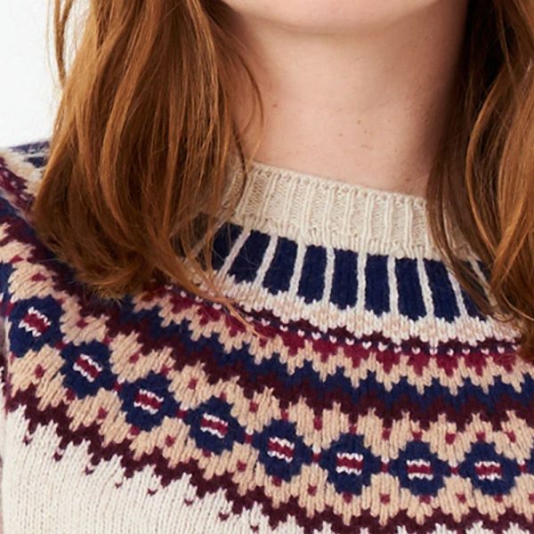 ⁦Fair Isle Sweater Women⁩ - الصورة ⁦4⁩