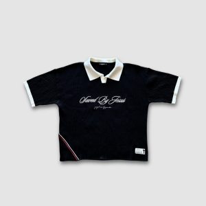 Short Sleeve Football Knitwear
