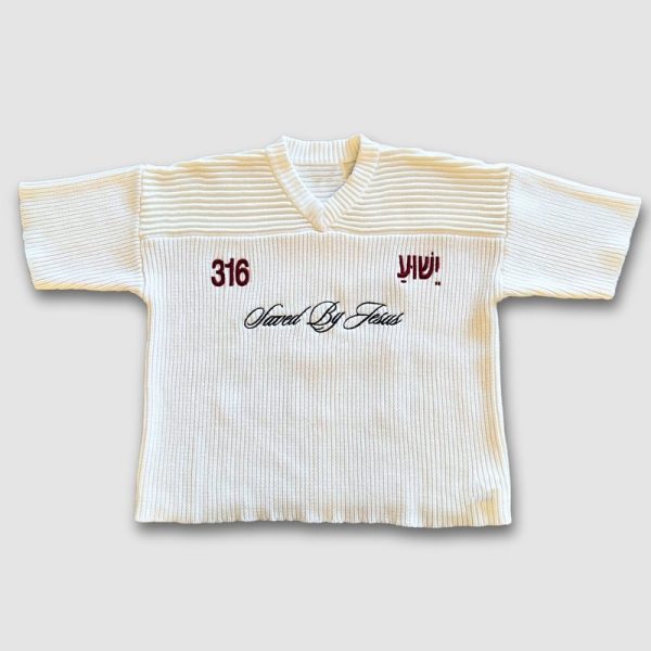 V Neck Knitted Football Jerseys