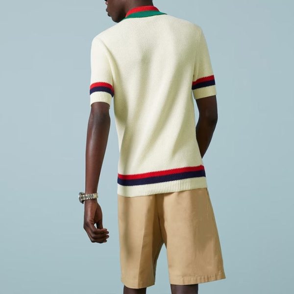 Luxury Knit Polo Men