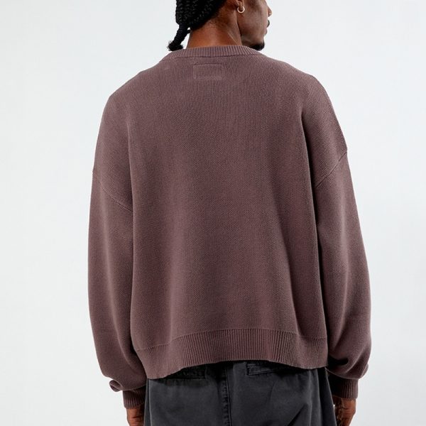 Boxy Fit Jacquard Knitted Pullover — изображение 4