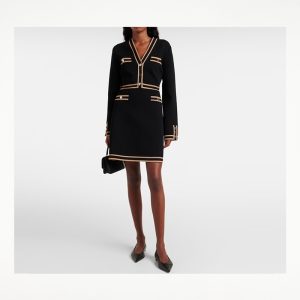 Women's Knit Sweater Midi Dress