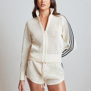 Crochet Women Shorts Set