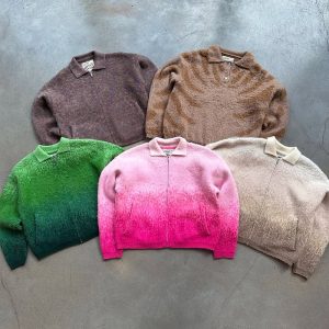 Gradient Mohair Work Jacket