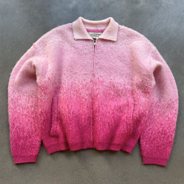 Gradient Mohair Work Jacket