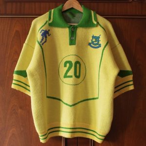 Vintage Knitted Football Jumper