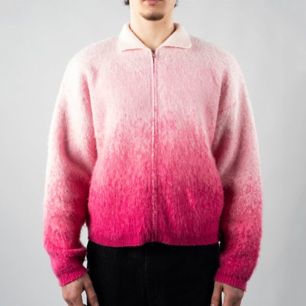 Gradient Mohair Work Jacket