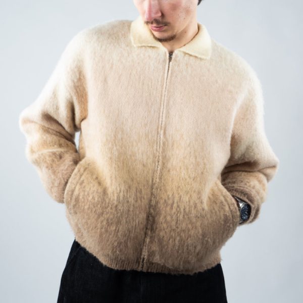Gradient Mohair Work Jacket