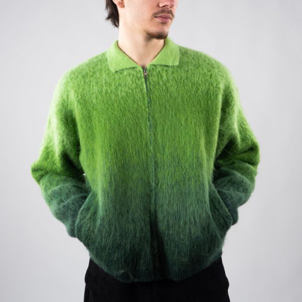 Gradient Mohair Work Jacket
