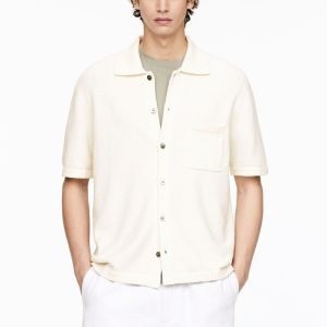 Fine Knit Polo Shirt