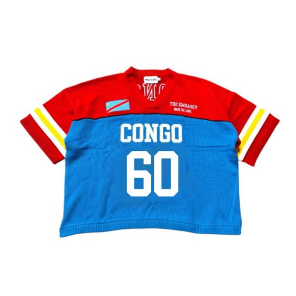 Congo Knit Football Jersey
