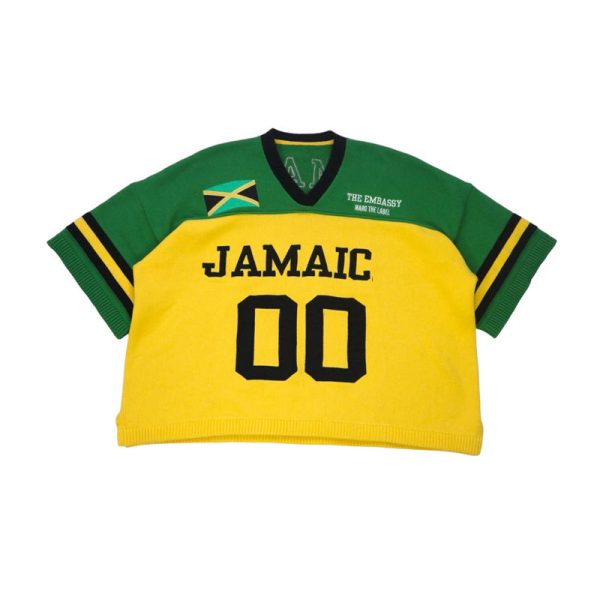 Jamaica Knit Football Jersey