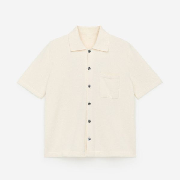 Fine Knit Polo Shirt
