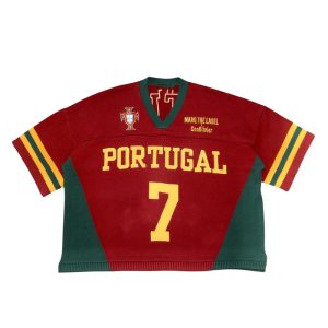 Portugal Knit Football Jersey