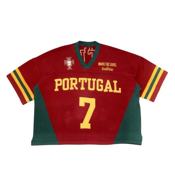 Portugal Knit Football Jersey