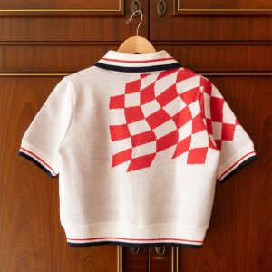 Custom Football Knitted Polo
