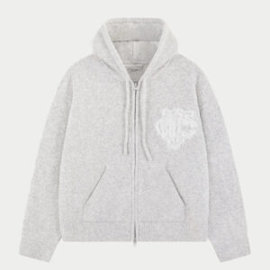 Fluffy Knitted Hoodie