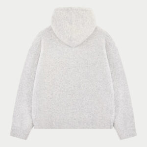 Fluffy Knitted Hoodie